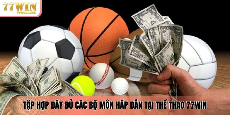 Tập hợp đầy đủ các bộ môn hấp dẫn tại thể thao 77WIN Tập hợp đầy đủ các bộ môn hấp dẫn tại thể thao 77WIN