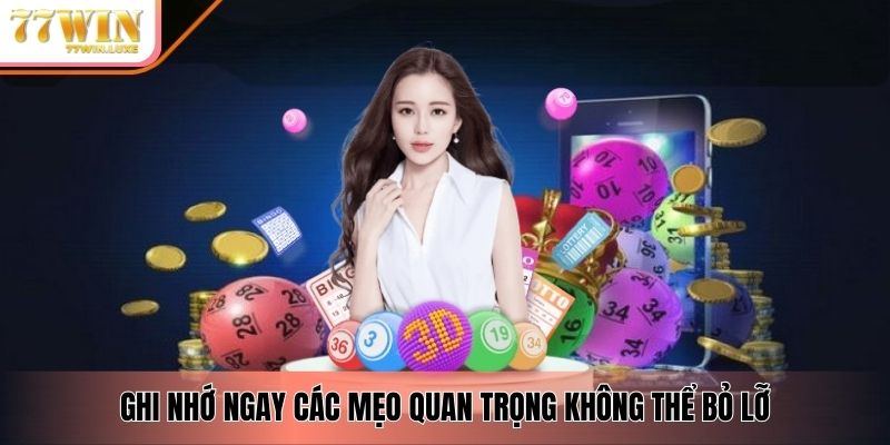 Ghi nhớ ngay các mẹo quan trọng không thể bỏ lỡ